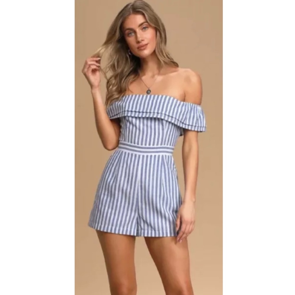 COPY - LULU’S Nautical Romper